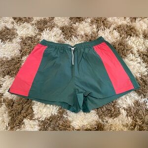 Wild fable green and pink running shorts L
